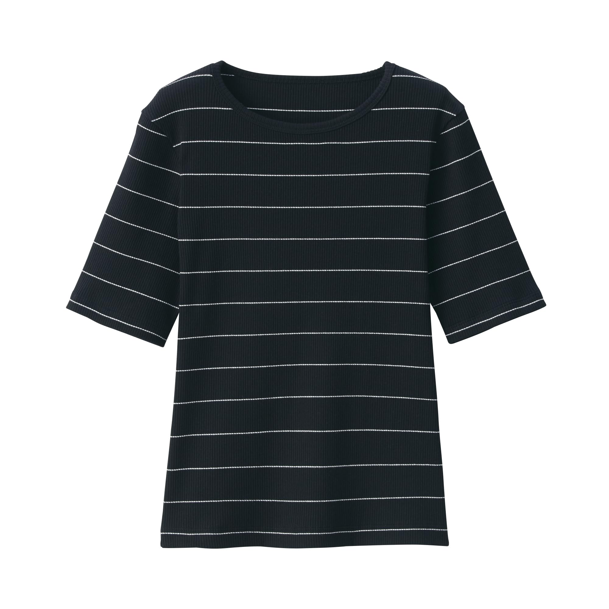 MUJI Stretch Ribbed Crew Neck Short Sleeve BB2PSA4S Black Border S Women s T-Shirt Women s Women s
MUJI Stretch Ribbed Crew Neck Short Sleeve BB2PSA4S Black Border S Women s T-Shirt Women s Women s