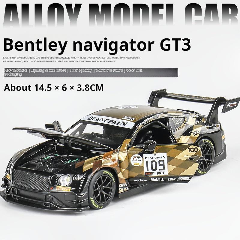 1:32 Alloy Mini Car Model Bentley GT3 Metal Toy Diecast & Toy Vehicles Pull Back Kids Toy Cars for Children Boy Car Gift золотой
1:32 Alloy Mini Car Model Bentley GT3 Metal Toy Diecast & Toy Vehicles Pull Back Kids Toy Cars for Children Boy Car Gift золотой