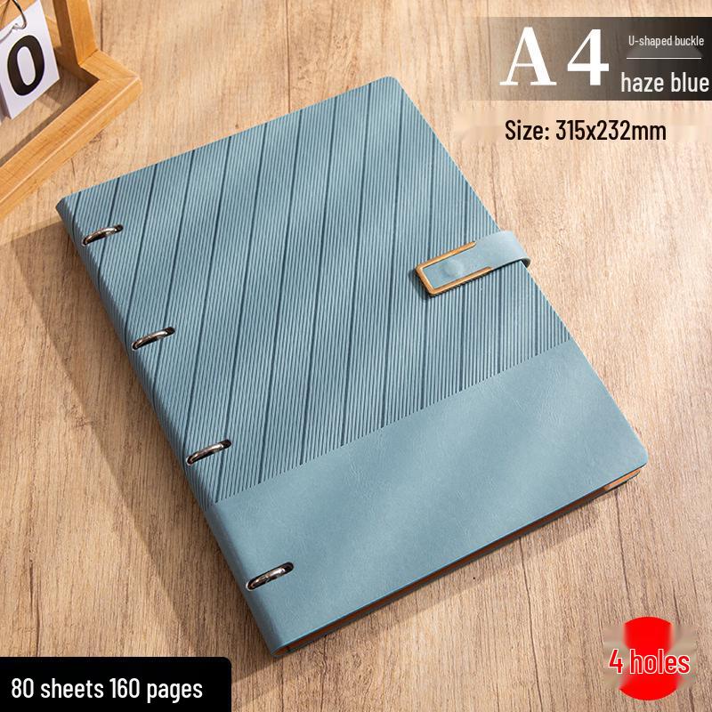 Jing You Jia A4/A5 Loose-leaf Office Notebook A4
Jing You Jia A4/A5 Loose-leaf Office Notebook A4
