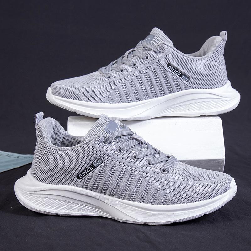 Men S Shoes Fashion Sports Shoes Breathable Fly-Woven Lace-Up Running Shoes Korean Version Casual Low-Top Trendy Shoes 44 чорний
Men S Shoes Fashion Sports Shoes Breathable Fly-Woven Lace-Up Running Shoes Korean Version Casual Low-Top Trendy Shoes 44 чорний