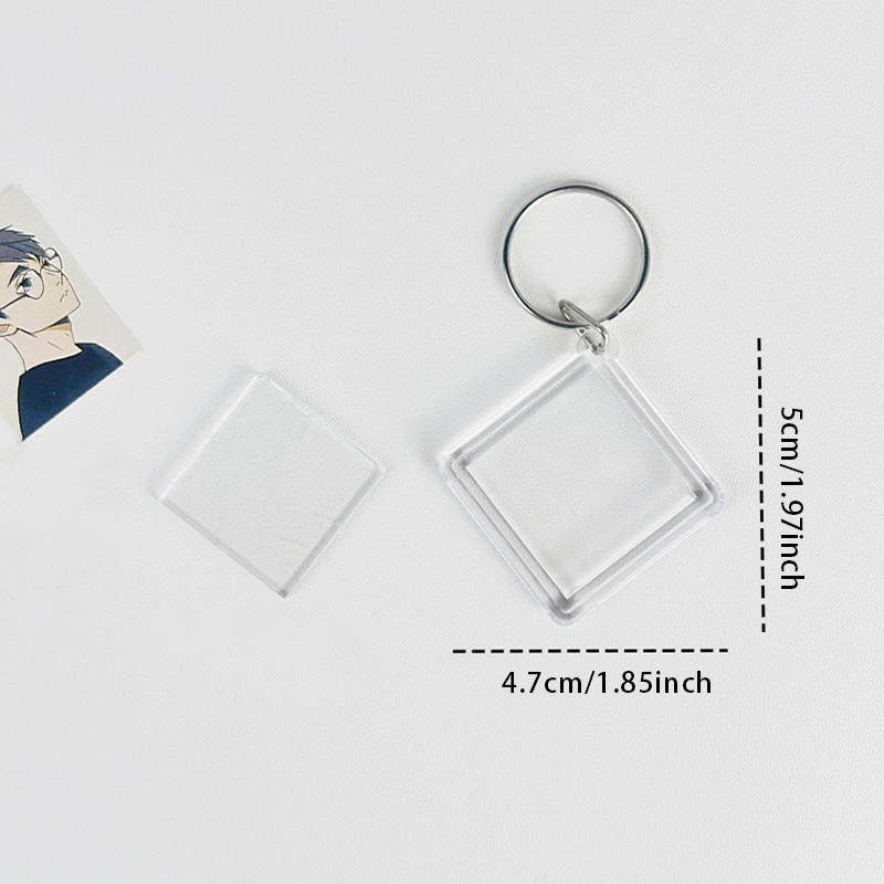 Clear Multi Shape Photo Keychain 5-25PCS DIY Picture Frame Keyring Portable Transparent Holder For Kpop Photocard Bag Gift Decor 5PCS
Clear Multi Shape Photo Keychain 5-25PCS DIY Picture Frame Keyring Portable Transparent Holder For Kpop Photocard Bag Gift Decor 5PCS