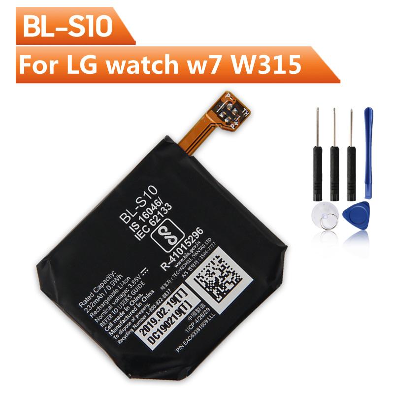 Сменная батарея для часов BL-S10 для часов LG w7 W315 SmartWatch Батарея 232 мАч 570mAh
Сменная батарея для часов BL-S10 для часов LG w7 W315 SmartWatch Батарея 232 мАч 570mAh