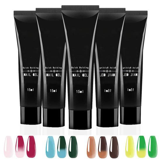 15 мл клей для изменения температуры УФ-лак для наращивания ногтей гель для маникюра «сделай сам» 
15 мл клей для изменения температуры УФ-лак для наращивания ногтей гель для маникюра «сделай сам»