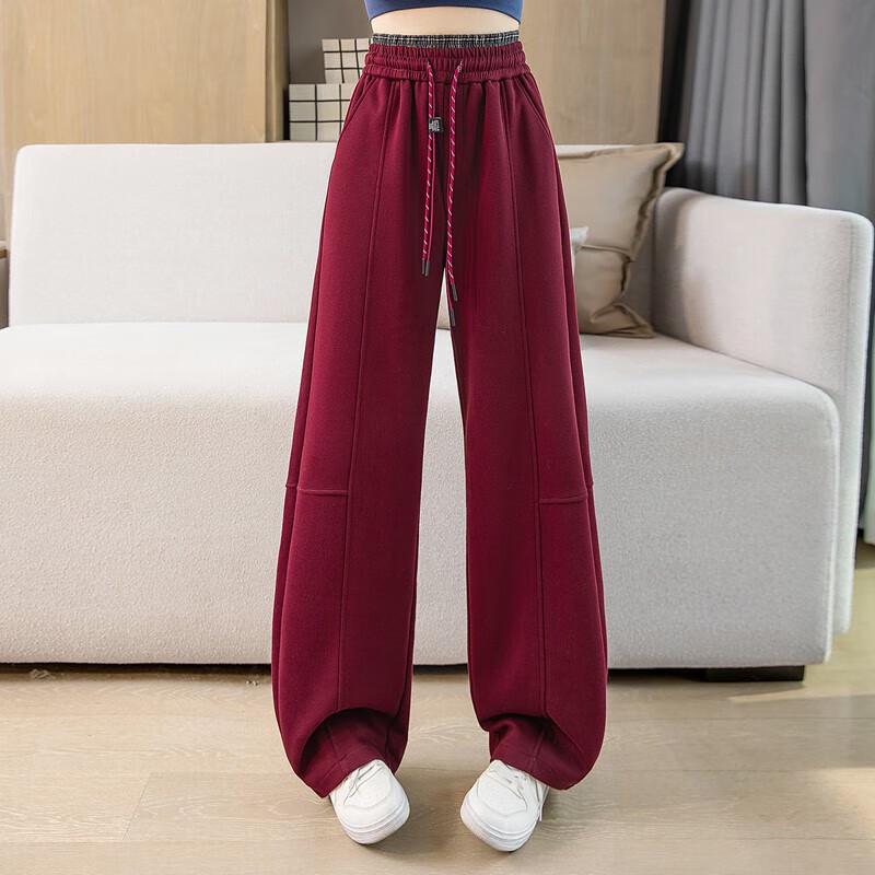 Women s High-Waist Loose Fit Elastic Drawstring Casual Pants S
Women s High-Waist Loose Fit Elastic Drawstring Casual Pants S