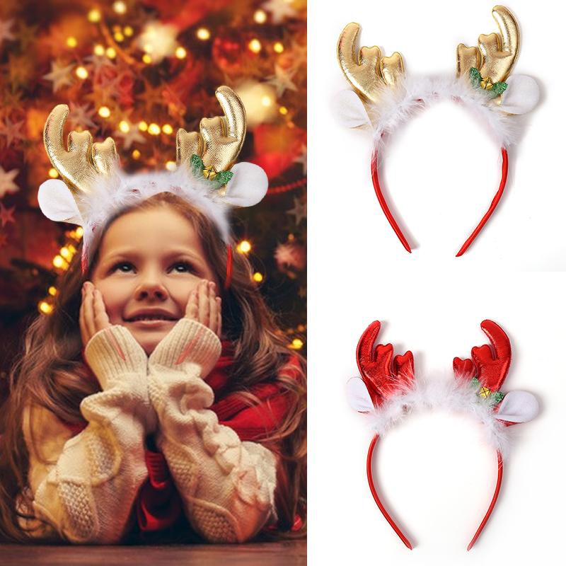Christmas Headband Antler Christmas Elk Deer Horn Bell Hair Accessories For Kids Noel Natal Party Decoration Favors
Christmas Headband Antler Christmas Elk Deer Horn Bell Hair Accessories For Kids Noel Natal Party Decoration Favors