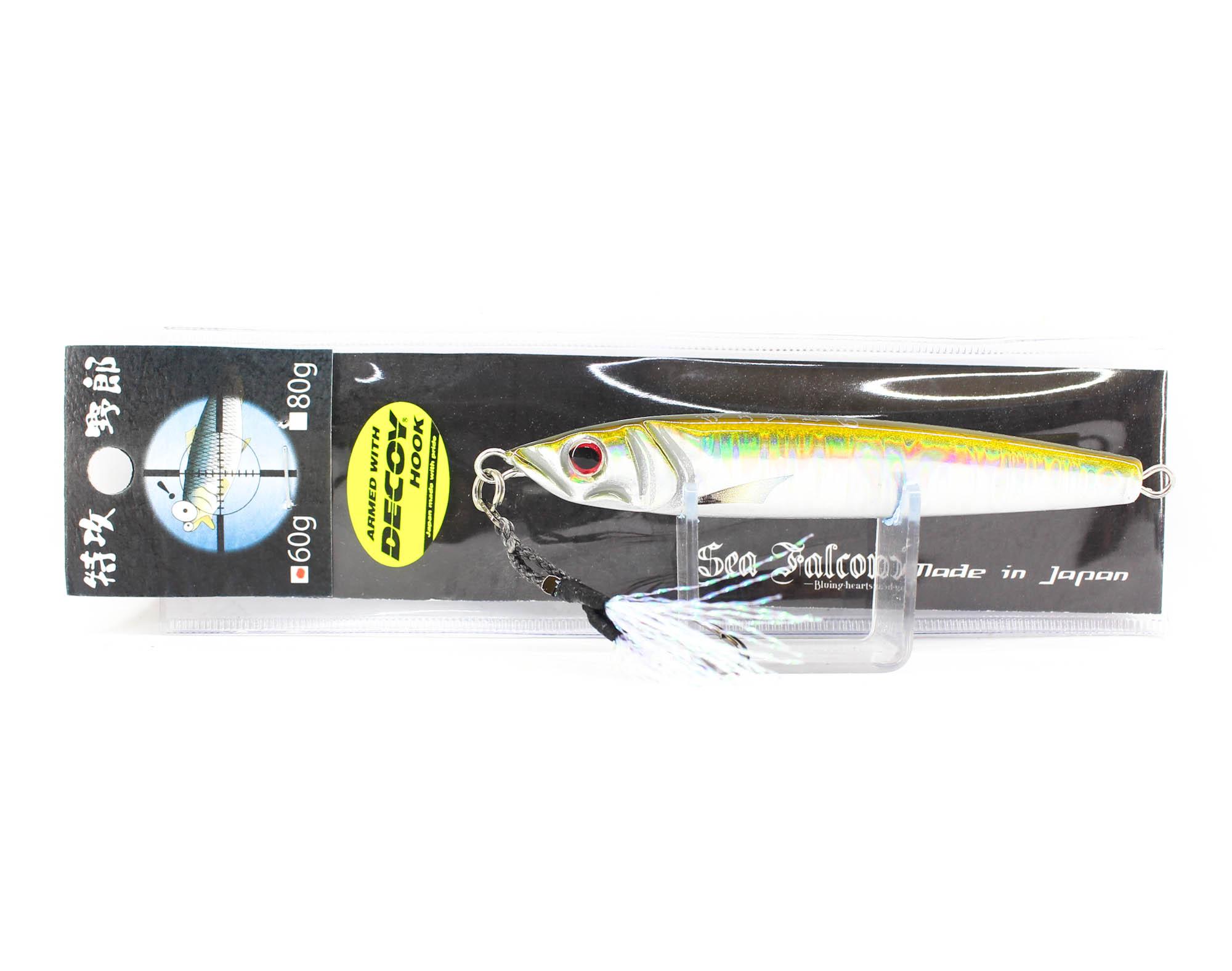 Sea Falcon Metal Jig Sharp Shooter 60 грамм 14 Aji (2577) 
Sea Falcon Metal Jig Sharp Shooter 60 грамм 14 Aji (2577)