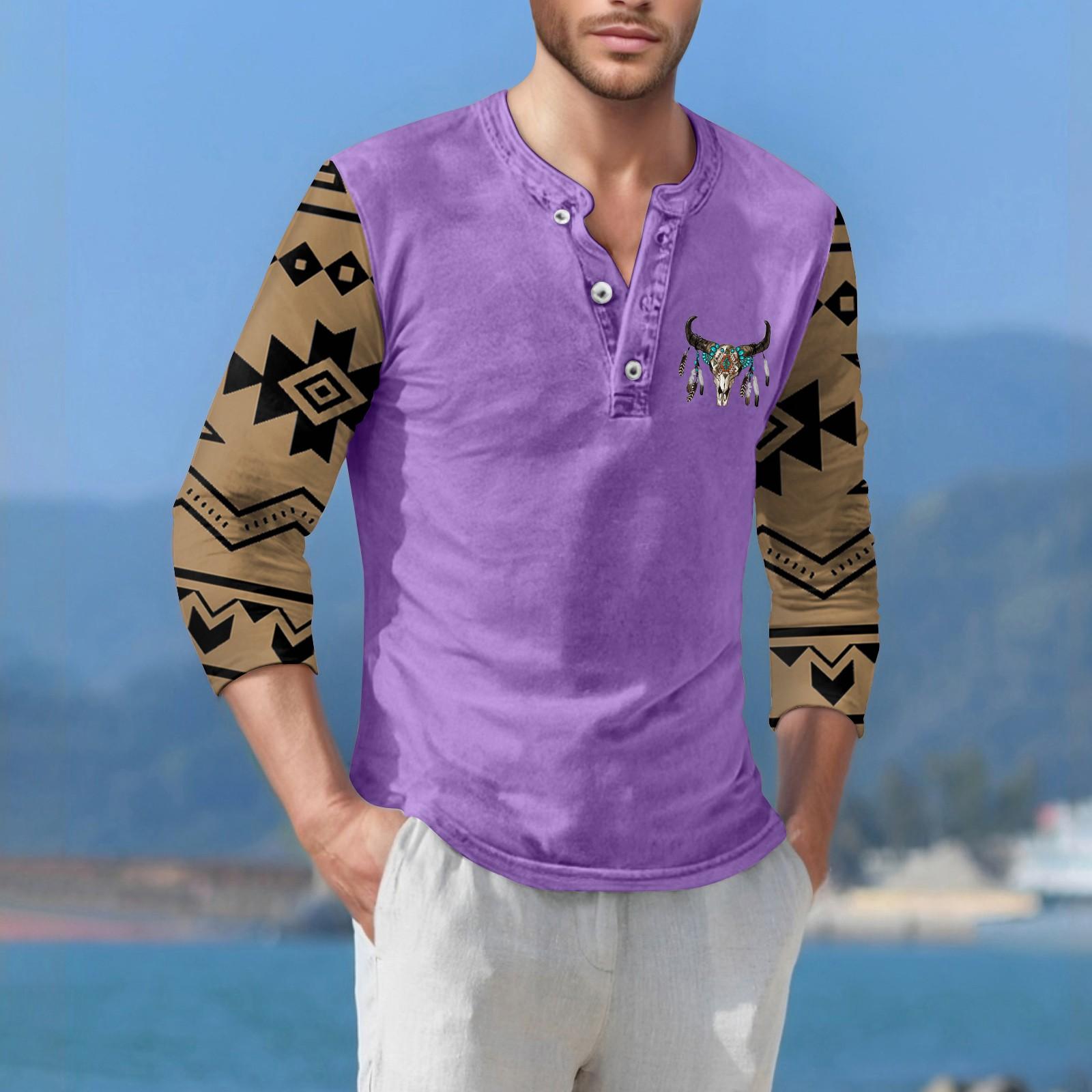 Чоловіча футболка вуличного повсякденного стилю з довгими рукавами XXL фіолетовий
Чоловіча футболка вуличного повсякденного стилю з довгими рукавами XXL фіолетовий