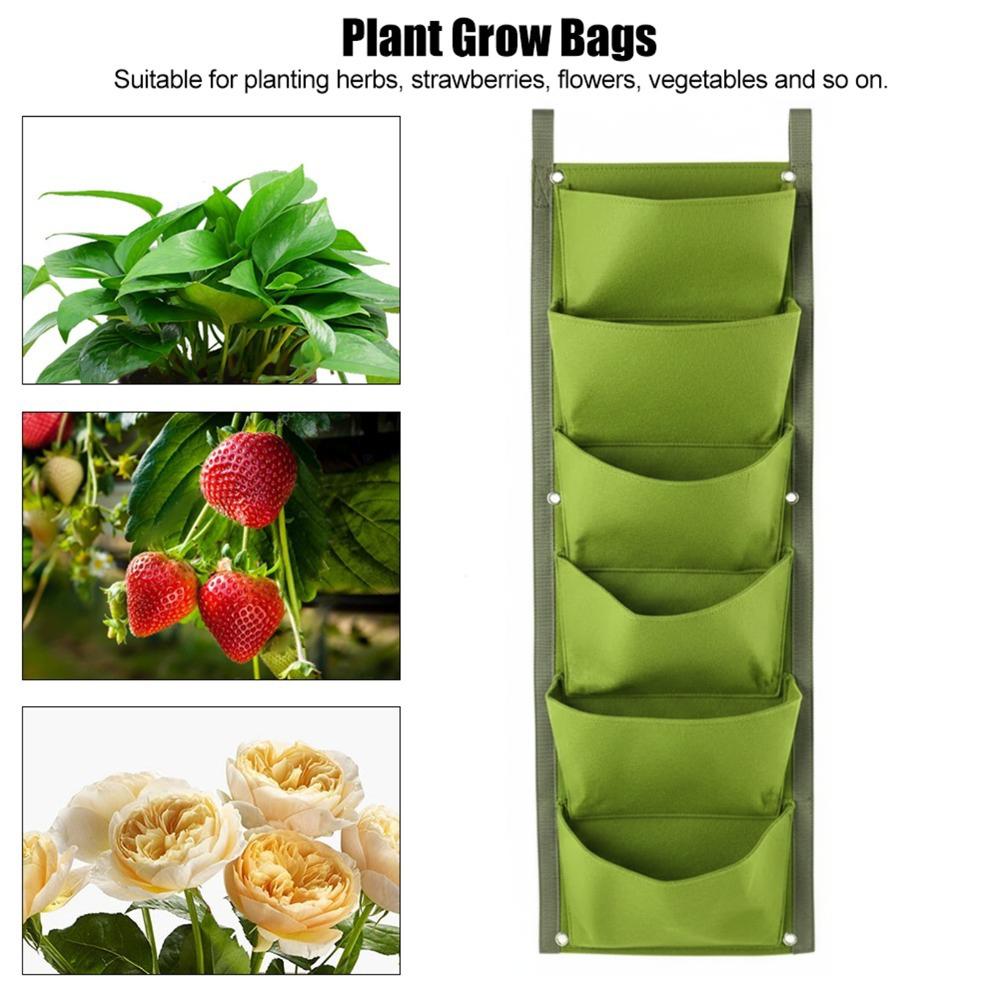 Felt Plant Grow Bag 6 Pockets Grow Bag Durable Plant Bag Outdoor Gardening зелёный
Felt Plant Grow Bag 6 Pockets Grow Bag Durable Plant Bag Outdoor Gardening зелёный