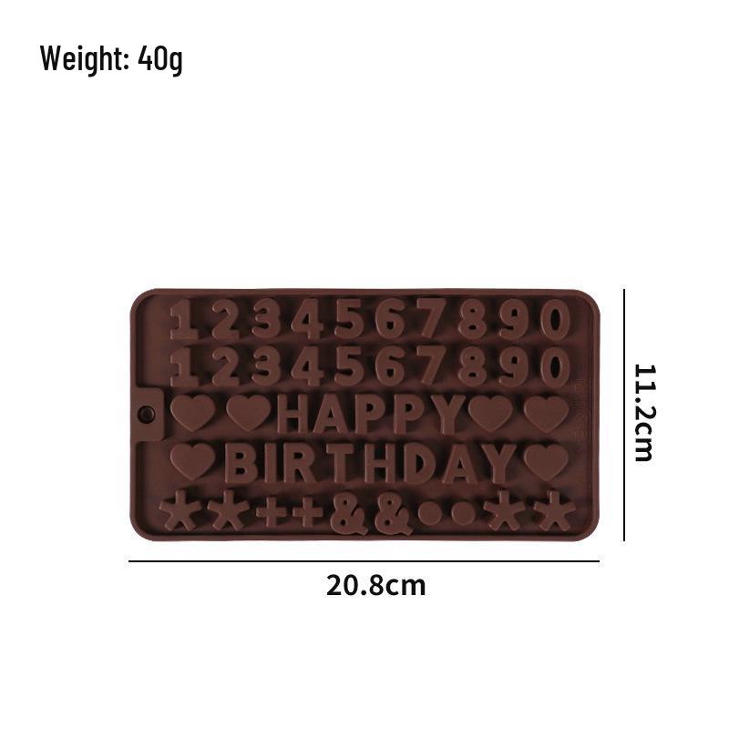 High-Temperature Resistant Silicone Alphabet Mold for Baking and Cake Decoration
High-Temperature Resistant Silicone Alphabet Mold for Baking and Cake Decoration