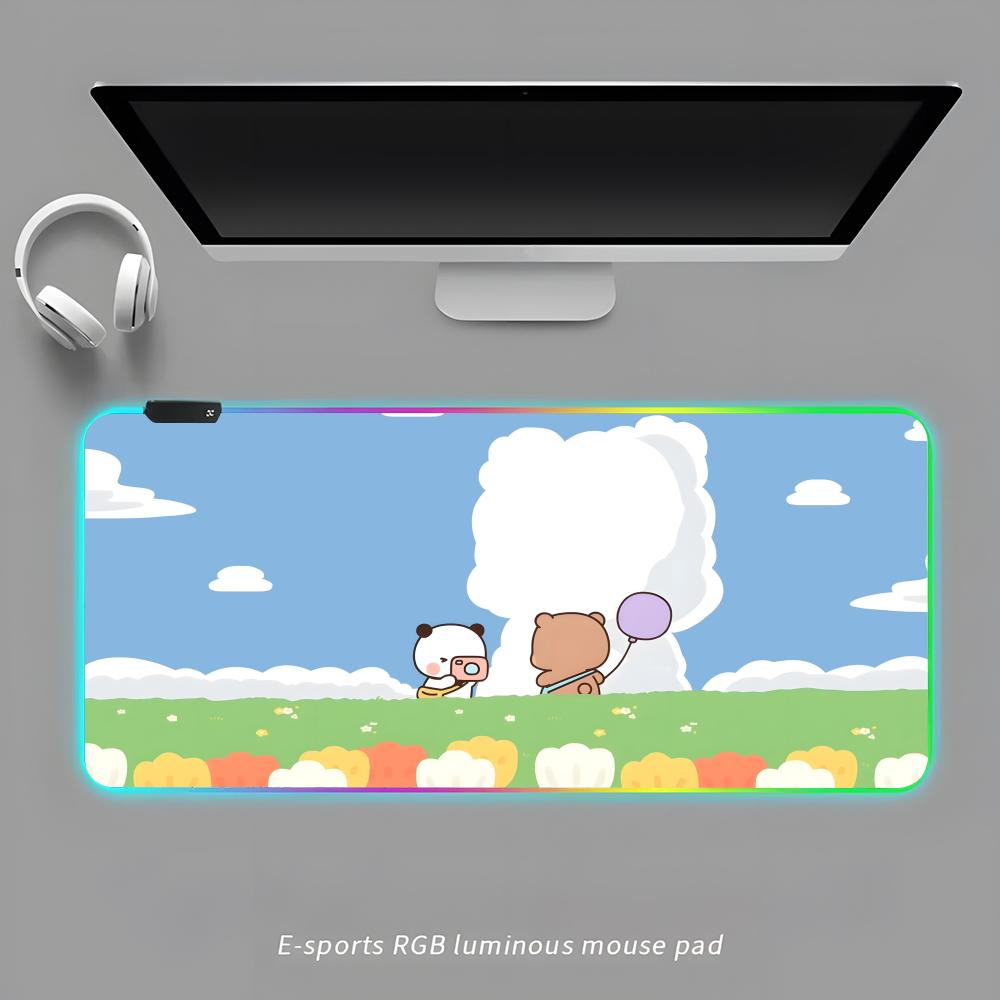 Милая подставка для мыши Bubu Dudu RGB Игровая подставка для мыши Настольный коврик HD Игровая большая светодиодная подсветка XXL Коврики для мыши RGB600x300x3mm
Милая подставка для мыши Bubu Dudu RGB Игровая подставка для мыши Настольный коврик HD Игровая большая светодиодная подсветка XXL Коврики для мыши RGB600x300x3mm