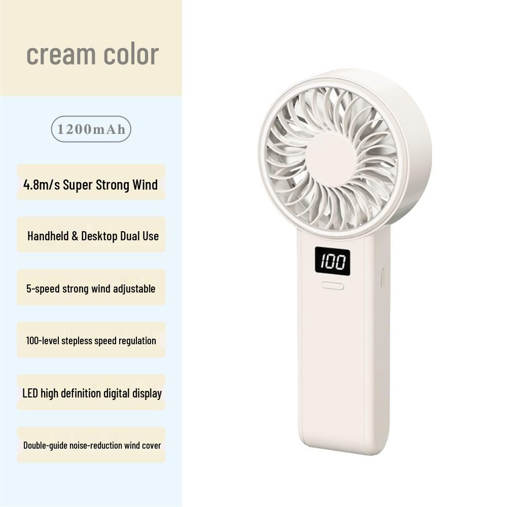 Portable High-Speed USB Rechargeable Mini Desktop Fan 7x16.5x3.2 cm бежевий
Portable High-Speed USB Rechargeable Mini Desktop Fan 7x16.5x3.2 cm бежевий