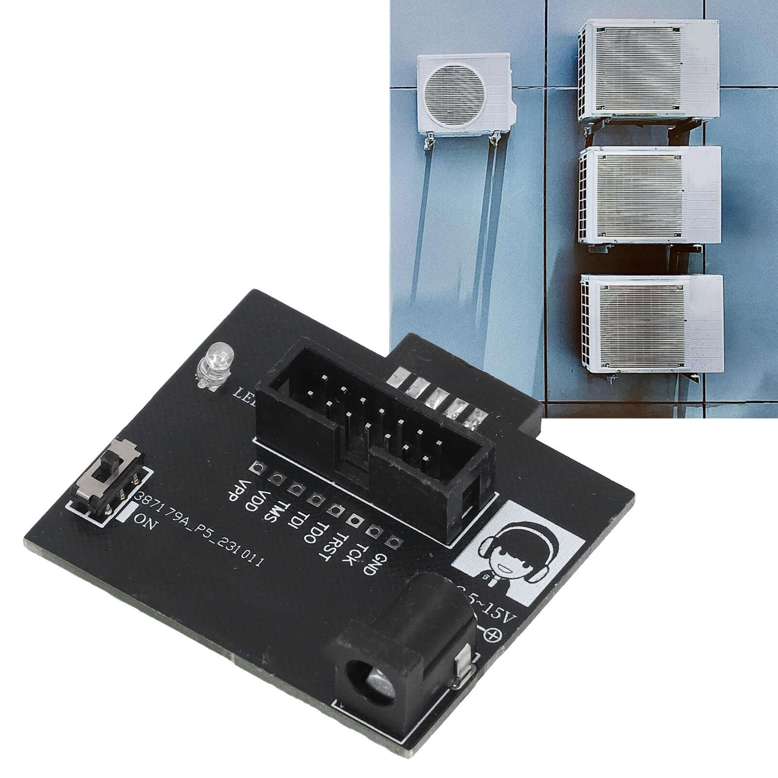 ISP to JTAG Board for RT809H Programmer MCU TMS320F28035 Converter Board for Variable Frequency Air Conditioner DC515V
ISP to JTAG Board for RT809H Programmer MCU TMS320F28035 Converter Board for Variable Frequency Air Conditioner DC515V