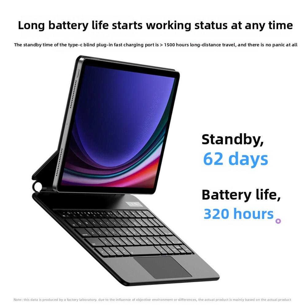 Магнитная плавающая Bluetooth-клавиатура Кожаный чехол для планшетов Samsung S7/8/9/FE11/12.4 Samsung S7/S8/S9/FE 11 чёрный
Магнитная плавающая Bluetooth-клавиатура Кожаный чехол для планшетов Samsung S7/8/9/FE11/12.4 Samsung S7/S8/S9/FE 11 чёрный