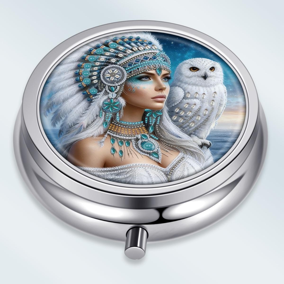 Portable Pill Box with 3 Compartments, Mini Metal Medicine Organizer Case, Cute Printed Pill Container for Vitamins, Pills, Jewelry, Travel, Daily Use разноцветный
Portable Pill Box with 3 Compartments, Mini Metal Medicine Organizer Case, Cute Printed Pill Container for Vitamins, Pills, Jewelry, Travel, Daily Use разноцветный