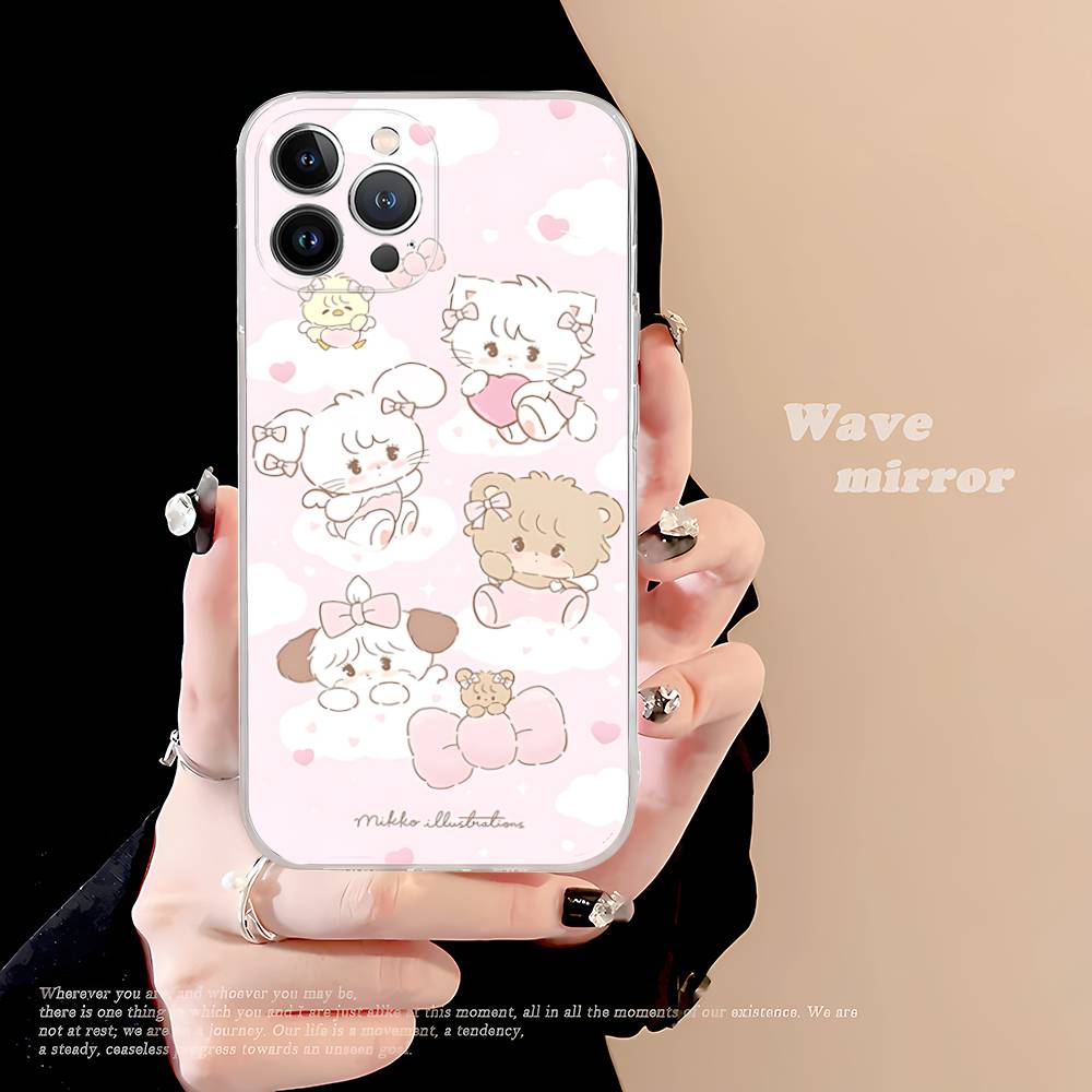 Kawaii M-mikko Cat Cute C-Characters For IPhone 11 12 13 14 15 16 17 Pro Max Plus 13 Mini Silicone Soft Transparent Back iPhone 15 plus
Kawaii M-mikko Cat Cute C-Characters For IPhone 11 12 13 14 15 16 17 Pro Max Plus 13 Mini Silicone Soft Transparent Back iPhone 15 plus