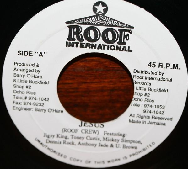 7-дюймовая пластинка ROOF CREW - Jesus NONE Roof Internatio Ямайка Регги, Ска и Даб Б/У
7-дюймовая пластинка ROOF CREW - Jesus NONE Roof Internatio Ямайка Регги, Ска и Даб Б/У
