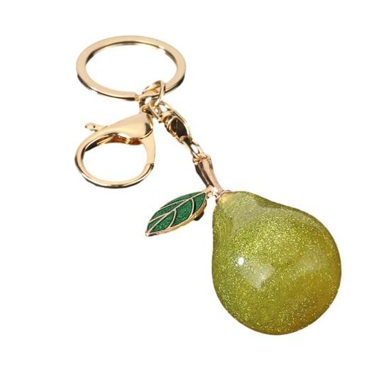 Keychain Pendant Imitation Glitter Pear Shape Zinc Alloy Key Chain with Lobster Clasp Easy to Hang Key Holder Backpack Car Accessory B жовтий
Keychain Pendant Imitation Glitter Pear Shape Zinc Alloy Key Chain with Lobster Clasp Easy to Hang Key Holder Backpack Car Accessory B жовтий