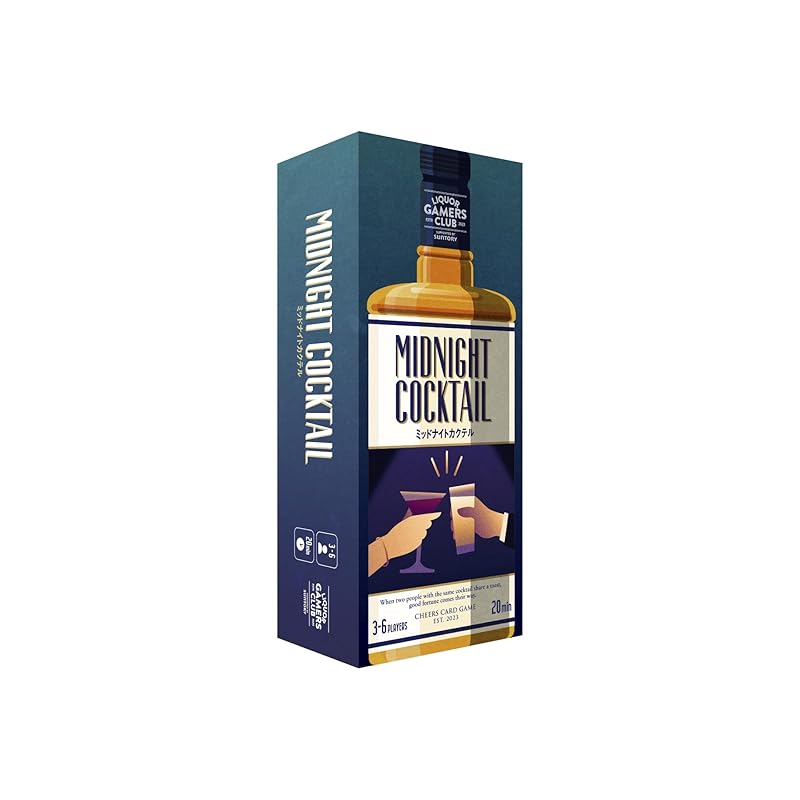 LIQUOR GAMERS CLUB midnight cocktail board games For 2~6 people Over 20 years old Reasoning x Strategy Game
LIQUOR GAMERS CLUB midnight cocktail board games For 2~6 people Over 20 years old Reasoning x Strategy Game