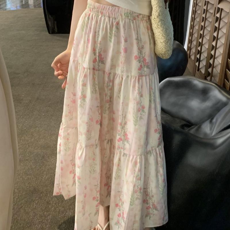 French Floral Pink Midi Skirt for Women with High Waist and Slimming Effect Versatile and Niche Temperament In Summer Long Skirt XL рожевий
French Floral Pink Midi Skirt for Women with High Waist and Slimming Effect Versatile and Niche Temperament In Summer Long Skirt XL рожевий