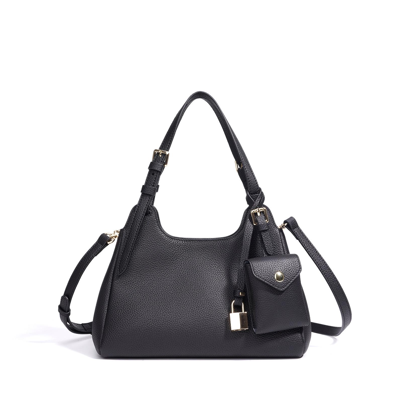 Spring in Women s Genuine Leather Top Handle Crossbody Bag Convertible Shoulder Bag with Detachable Mini Pouch
Spring in Women s Genuine Leather Top Handle Crossbody Bag Convertible Shoulder Bag with Detachable Mini Pouch
