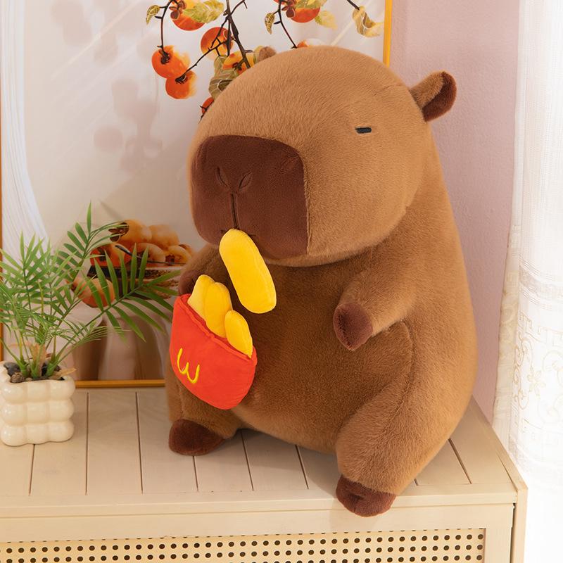 Creative French Fries Capybara Plush Doll - Ugly Cute Capybara Toy 30 cm (0.31 kg) коричневий
Creative French Fries Capybara Plush Doll - Ugly Cute Capybara Toy 30 cm (0.31 kg) коричневий