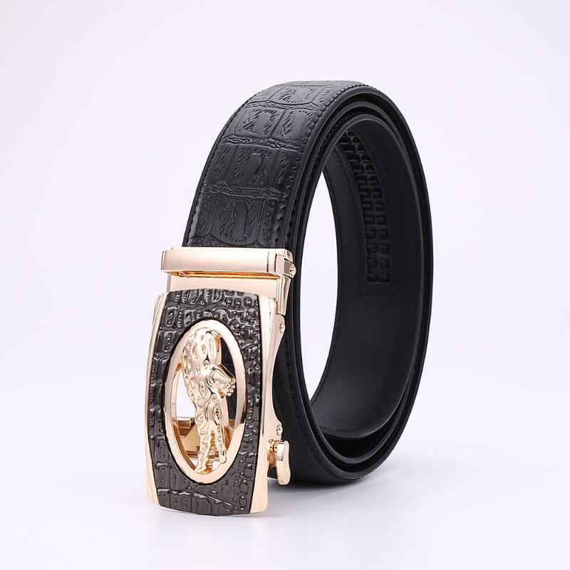 Ремень мужской кожаный ремень с узором аллигатора из коровьей кожи с автоматической пряжкой мужской ремень мужской премиум бизнес 115cm
Ремень мужской кожаный ремень с узором аллигатора из коровьей кожи с автоматической пряжкой мужской ремень мужской премиум бизнес 115cm