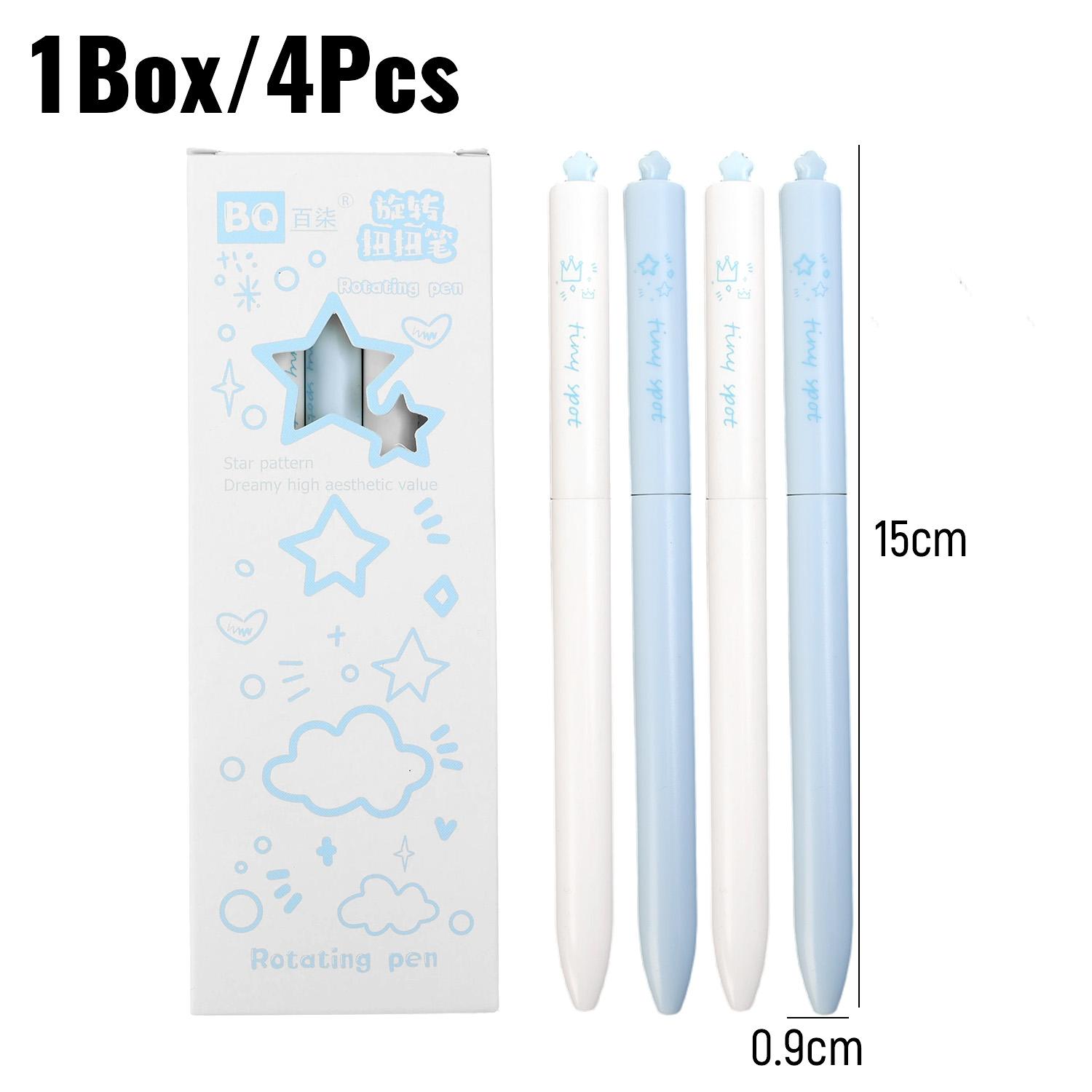 4 Pcs/Box Neutral Pens Cute Design Creative Quick Dry 0.5mm Black Gel Ink Pen Pen for Office/School Student Wrting Signature Pen синий
4 Pcs/Box Neutral Pens Cute Design Creative Quick Dry 0.5mm Black Gel Ink Pen Pen for Office/School Student Wrting Signature Pen синий