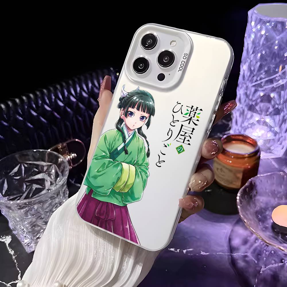 Anime the Apothecary Diaries Phone Case For iPhone 16 15 14 13 12 11 Pro Max White Purple Matte Laser Metallic Aurora Funda iphone14
Anime the Apothecary Diaries Phone Case For iPhone 16 15 14 13 12 11 Pro Max White Purple Matte Laser Metallic Aurora Funda iphone14