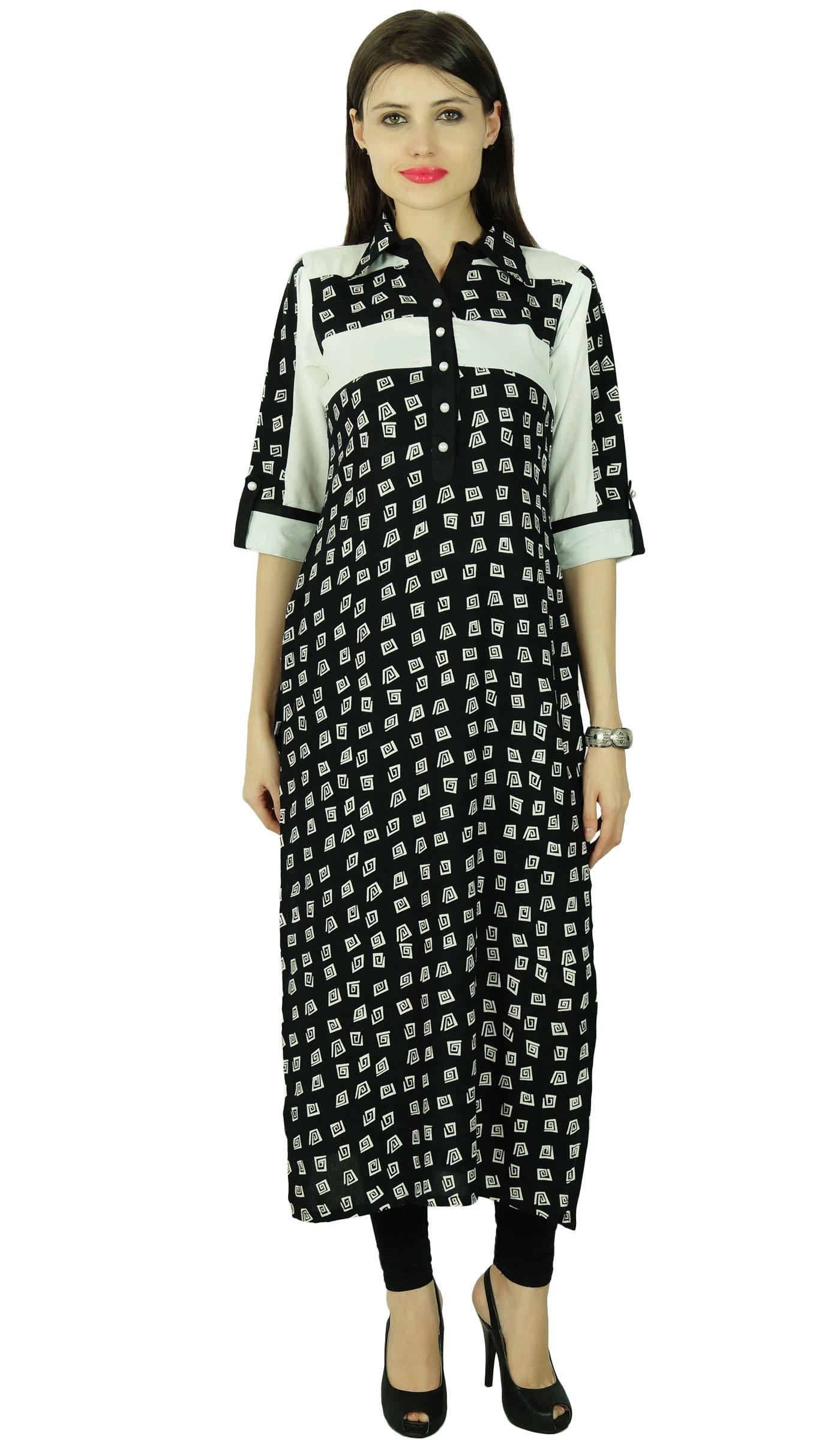 Этнические 3 4 рукава Kurti Bollywood Spiral Rayon Tunic Kurta Women Dress Top 10 чёрный
Этнические 3 4 рукава Kurti Bollywood Spiral Rayon Tunic Kurta Women Dress Top 10 чёрный