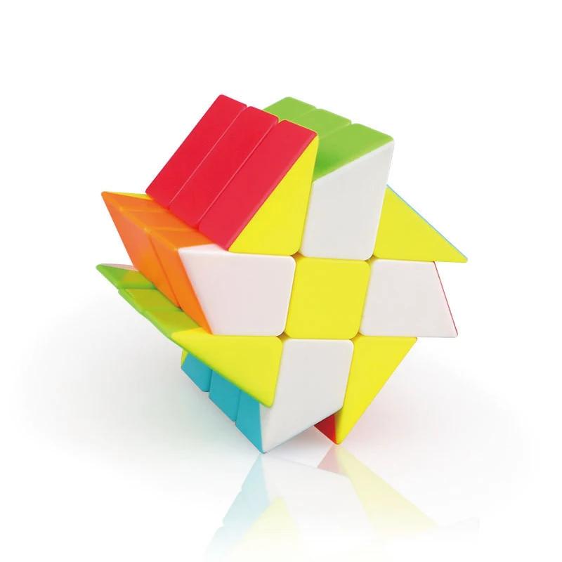 Qi Yi 3x3 Windmill Cube Magic Puzzle Brain Teaser Brushed Sticker 56mm Educational Black Twisty Stickerless Toys For Kids
Qi Yi 3x3 Windmill Cube Magic Puzzle Brain Teaser Brushed Sticker 56mm Educational Black Twisty Stickerless Toys For Kids
