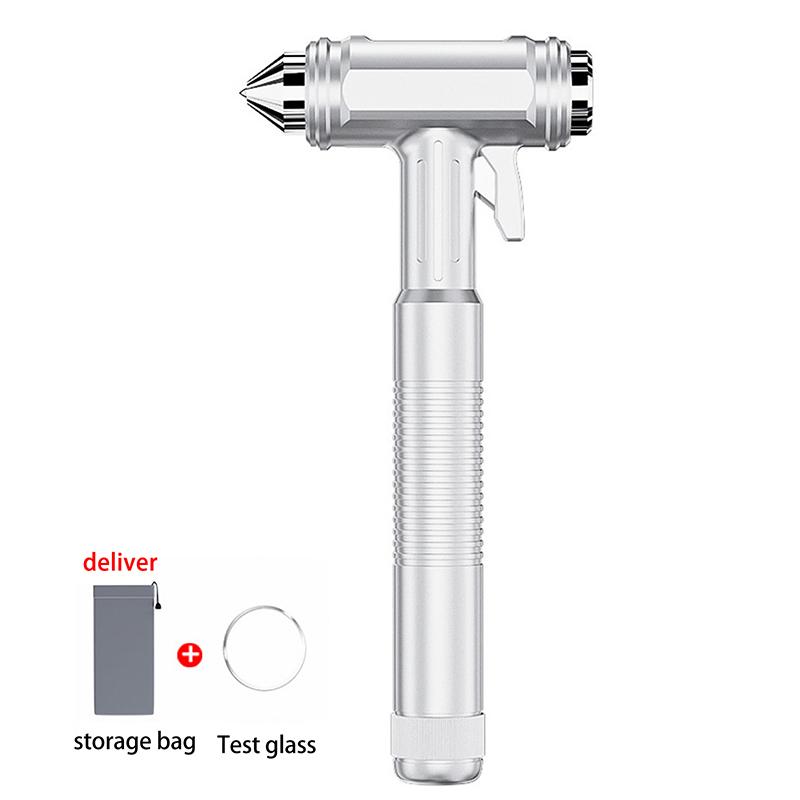 1Pc Car Safety Hammer Metal Auto Emergency Window Glass Breaker Car Life-Saving Escape Rescue Safety Hammer срібний
1Pc Car Safety Hammer Metal Auto Emergency Window Glass Breaker Car Life-Saving Escape Rescue Safety Hammer срібний