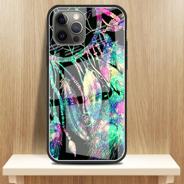 Модный стеклянный чехол для Apple Iphone 13 12 Mini 11 Pro Max 7 8 Plus Xr X Xs 6 6s Se 2020, сумка «Ловец снов», акварельный чехол для телефона for iPhone XS MAX
Модный стеклянный чехол для Apple Iphone 13 12 Mini 11 Pro Max 7 8 Plus Xr X Xs 6 6s Se 2020, сумка «Ловец снов», акварельный чехол для телефона for iPhone XS MAX