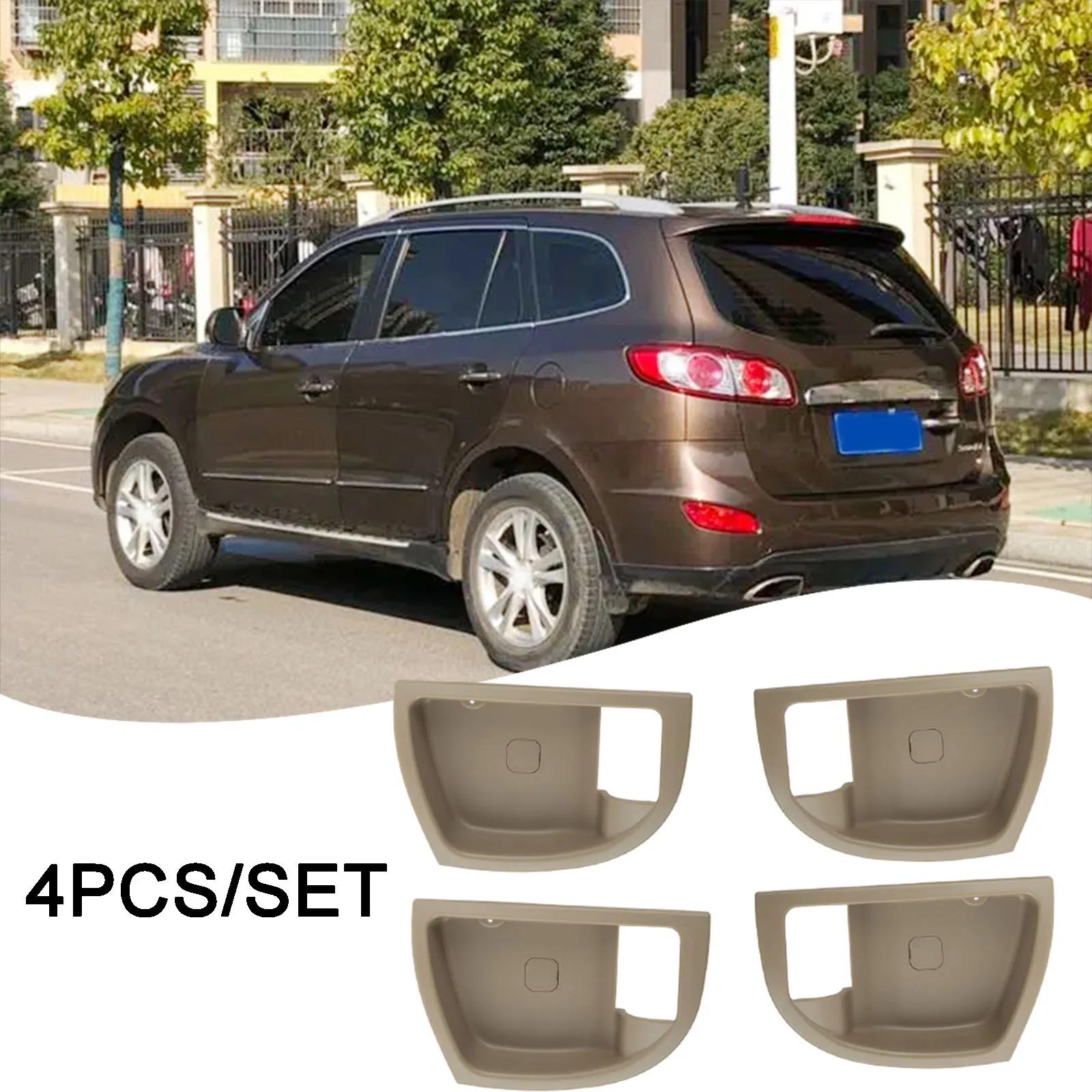 4 шт. Накладки на ручки дверей салона автомобиля, подходящие для Hyundai Santa Fe 2007-2012, дверные ручки, рамка, внутренние детали автомобилей CHINA
4 шт. Накладки на ручки дверей салона автомобиля, подходящие для Hyundai Santa Fe 2007-2012, дверные ручки, рамка, внутренние детали автомобилей CHINA