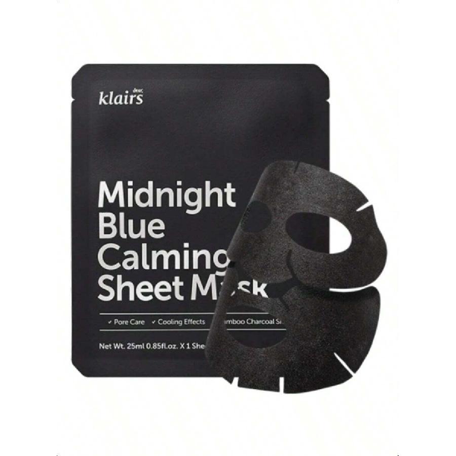 Dear, Klairs Midnight Blue Calming Sheet Mask 10 Sheet, Soothing Irritated, Heated Skin, For Troubled And Sensitive Skin, Korean Beauty
Dear, Klairs Midnight Blue Calming Sheet Mask 10 Sheet, Soothing Irritated, Heated Skin, For Troubled And Sensitive Skin, Korean Beauty