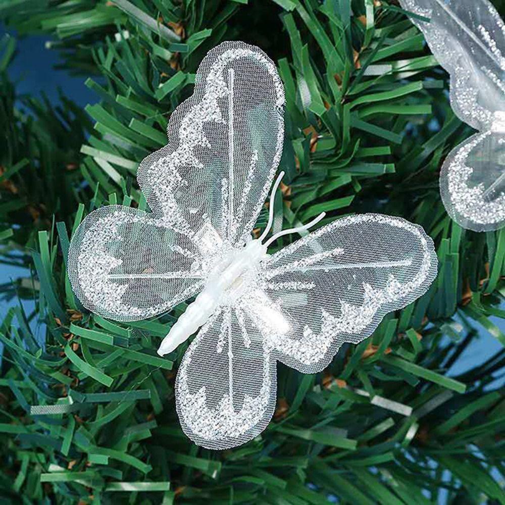 12pcs Plastic Xmas Tree Pendant Simulation Gauze Christmas Tree Butterfly Clip Creative Home
12pcs Plastic Xmas Tree Pendant Simulation Gauze Christmas Tree Butterfly Clip Creative Home