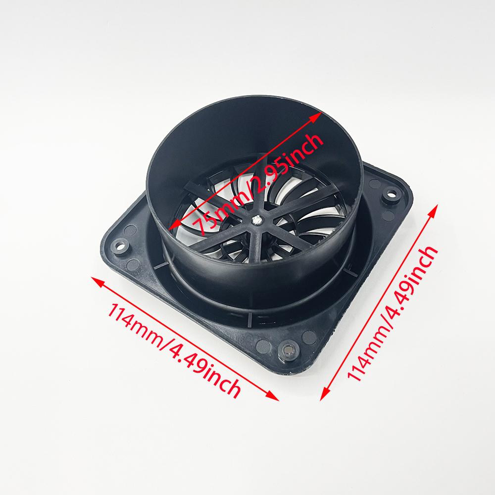 60mm 75mm 90mm Diesel Heater Conditioner Duct Air Vent Outlet With Fan Black For Webasto Car Truck Camper VAN 75mm-XZFK-Black
60mm 75mm 90mm Diesel Heater Conditioner Duct Air Vent Outlet With Fan Black For Webasto Car Truck Camper VAN 75mm-XZFK-Black