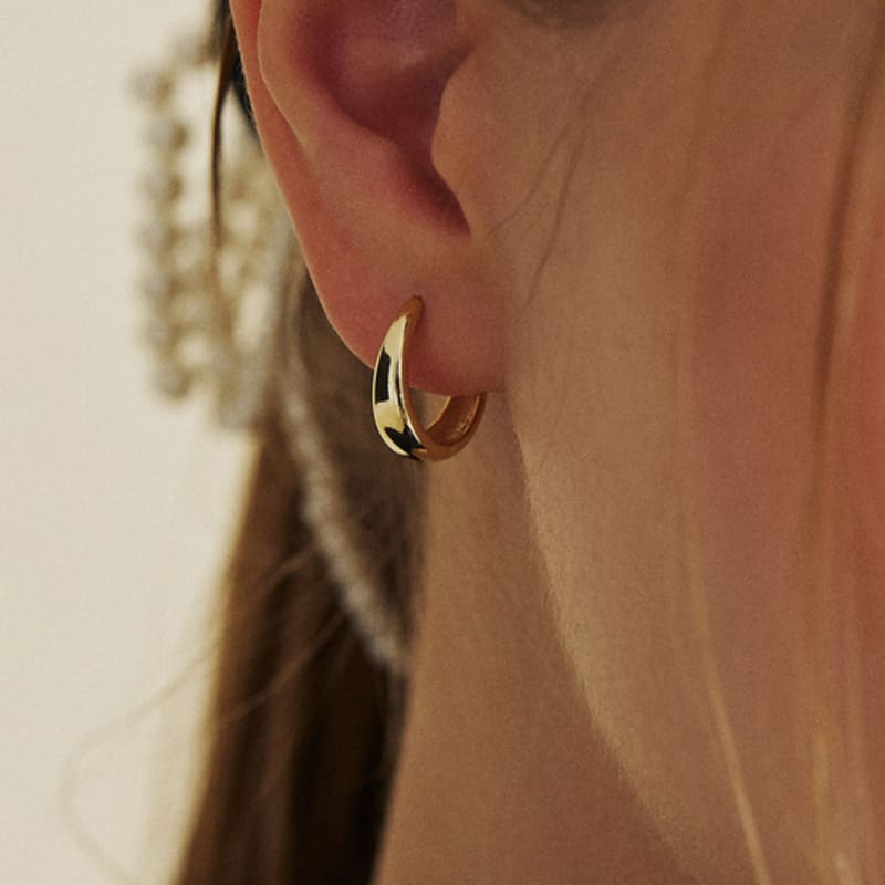 MARQUEMENT 925 silver love big hoop earrings Silver
MARQUEMENT 925 silver love big hoop earrings Silver