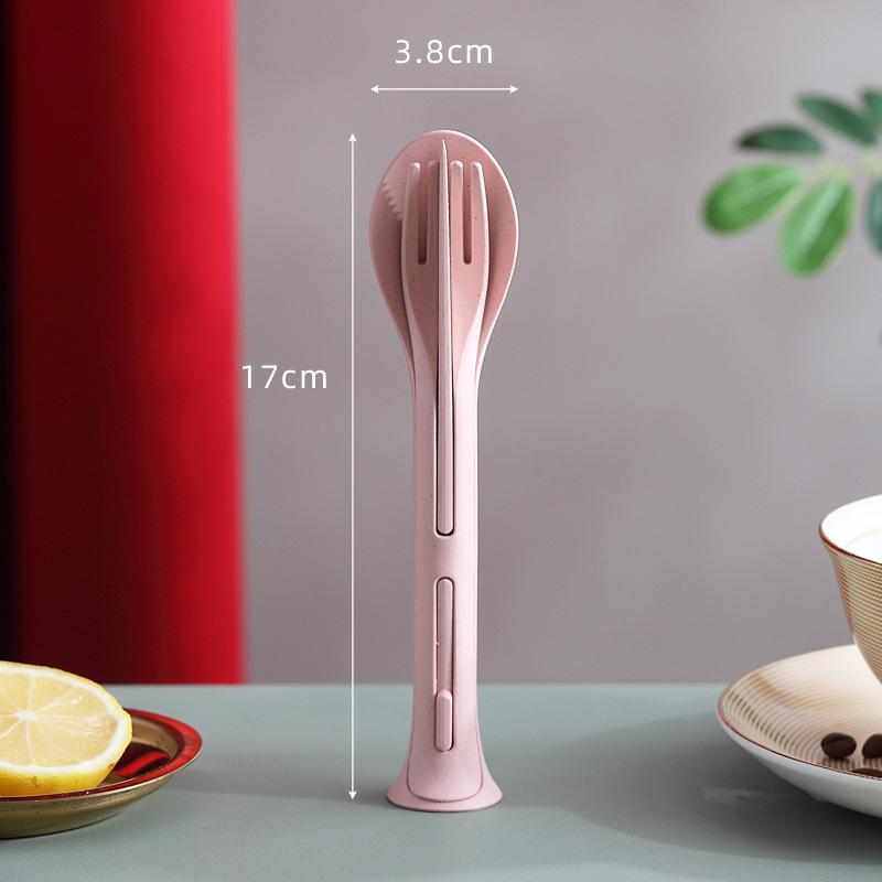 Portable Nordic StyleTableware Set Wheat Straw Detachable Cutlery Travel Tableware Picnic Dinnerware Set Camping Cutlery Set розовый
Portable Nordic StyleTableware Set Wheat Straw Detachable Cutlery Travel Tableware Picnic Dinnerware Set Camping Cutlery Set розовый