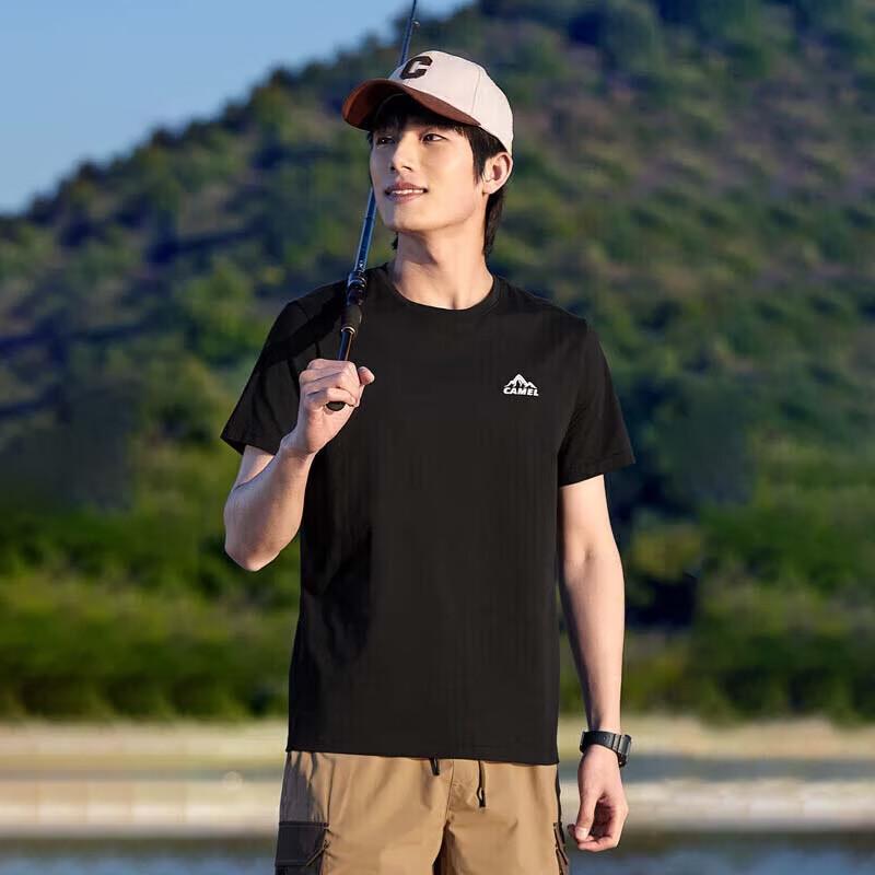 CAMEL Men s Triple-Proof Cotton-Feel Crew Neck Performance T-Shirt L
CAMEL Men s Triple-Proof Cotton-Feel Crew Neck Performance T-Shirt L