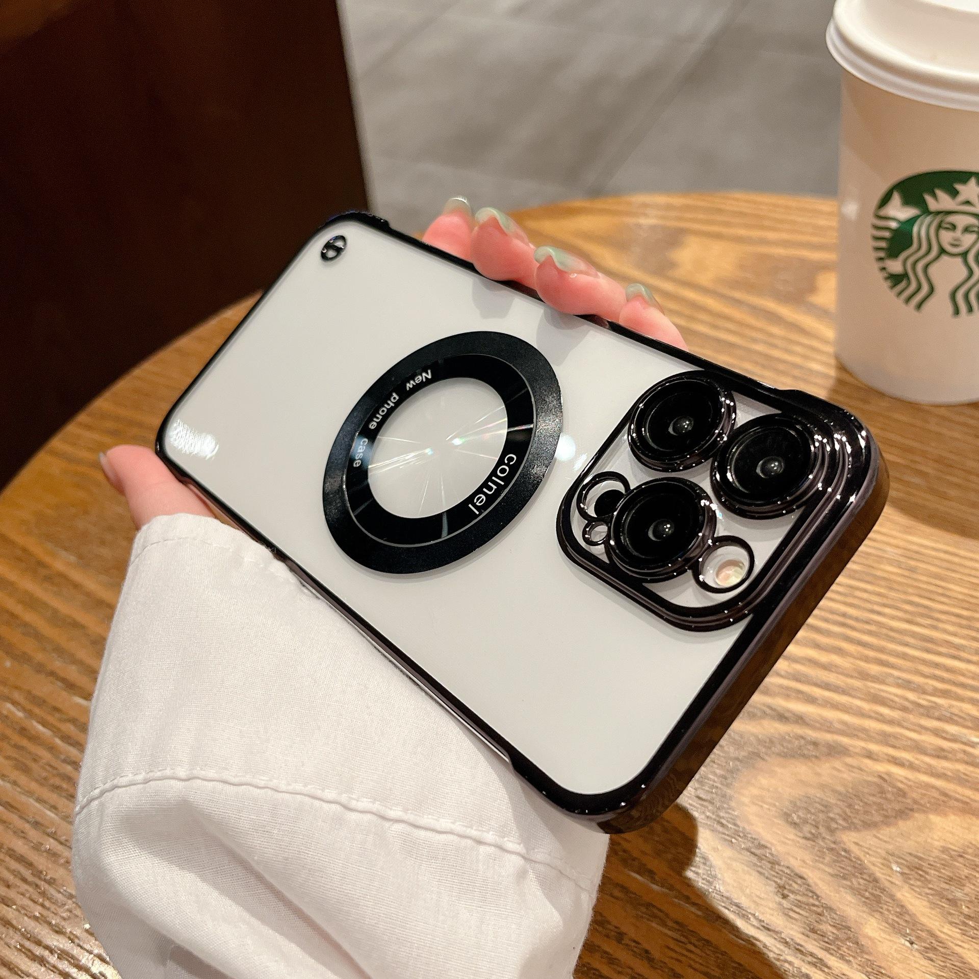 Suitable for Iphone16e Ultra-thin Electroplated Borderless 16promax Phone Case 15 Magnetic Anti-drop Transparent Heat Dissipation Apple 16E
Suitable for Iphone16e Ultra-thin Electroplated Borderless 16promax Phone Case 15 Magnetic Anti-drop Transparent Heat Dissipation Apple 16E