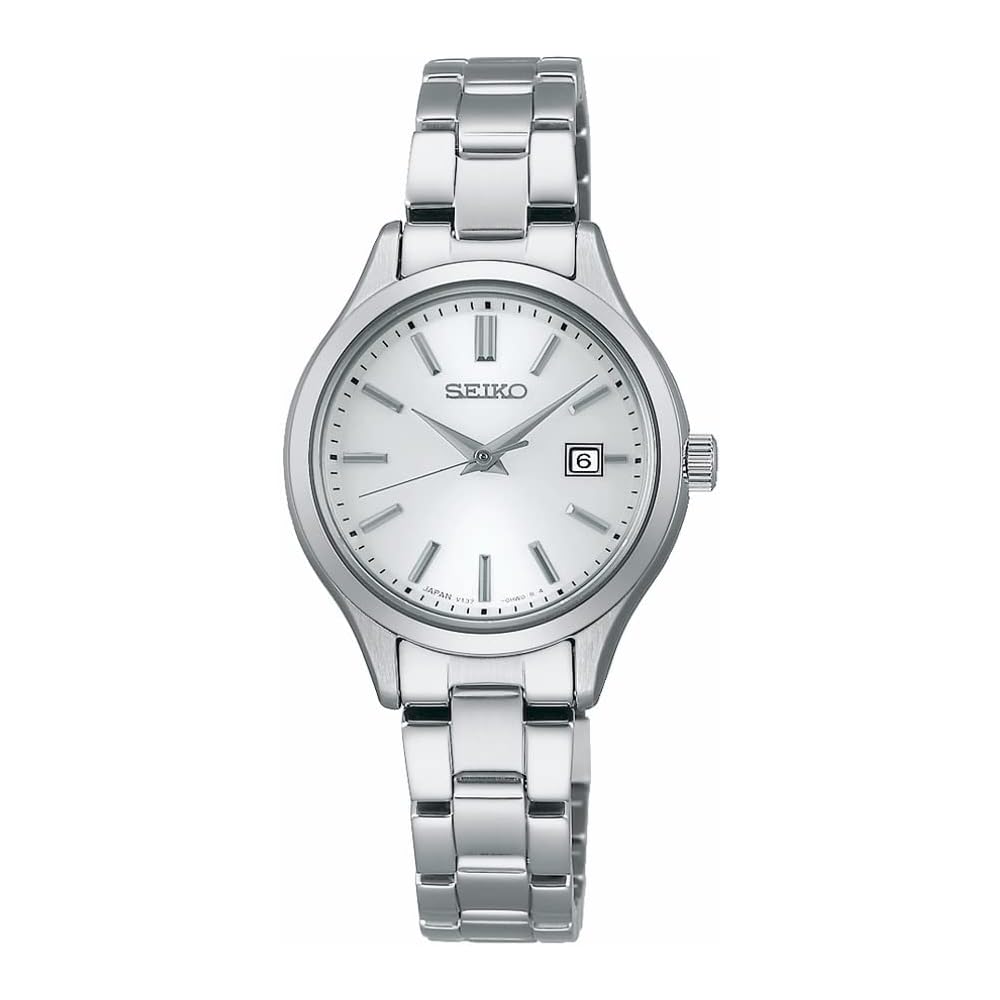 Seiko Selection STPX093 Women s Solar Powered Watch White Dial Stainless Steel Date Calendar
Seiko Selection STPX093 Women s Solar Powered Watch White Dial Stainless Steel Date Calendar