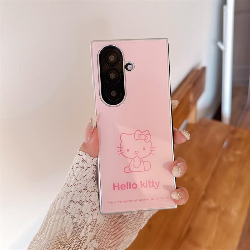 Cute Kawaii Hello Kitty Phone Case For Samsung Galaxy Z Fold 7 6 5 Cherry Blossom Polka Dot Foldable Protective Cover For Girls For Z Fold7
Cute Kawaii Hello Kitty Phone Case For Samsung Galaxy Z Fold 7 6 5 Cherry Blossom Polka Dot Foldable Protective Cover For Girls For Z Fold7