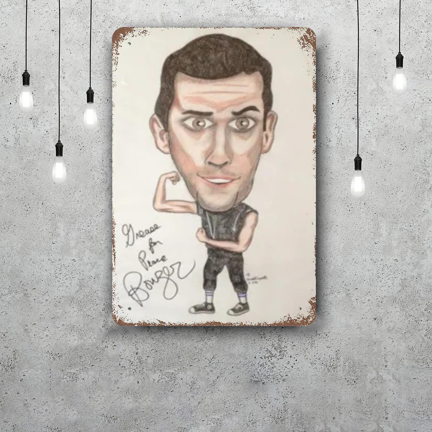Sha Na Na Classic Poster Rusty Metal Plaque Retro Decorative Plate Bar Man Cave Garage Club Metal Sign Wall Decoration 20x30cm(7.8x11.8inch)
Sha Na Na Classic Poster Rusty Metal Plaque Retro Decorative Plate Bar Man Cave Garage Club Metal Sign Wall Decoration 20x30cm(7.8x11.8inch)