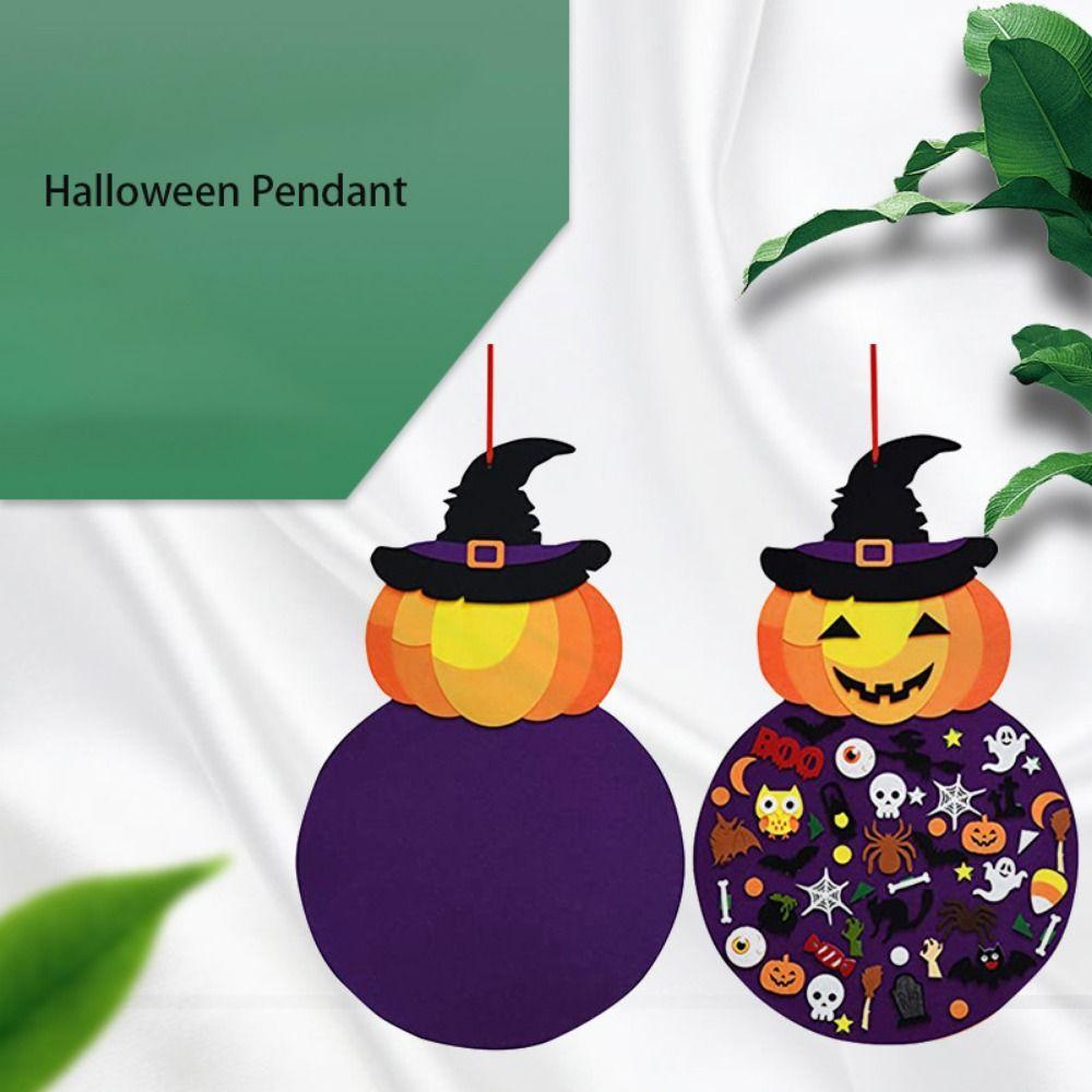 52Pcs/set 3D Halloween DIY Ornaments Handmade Halloween Door Hanging Signs Kids Toy
52Pcs/set 3D Halloween DIY Ornaments Handmade Halloween Door Hanging Signs Kids Toy