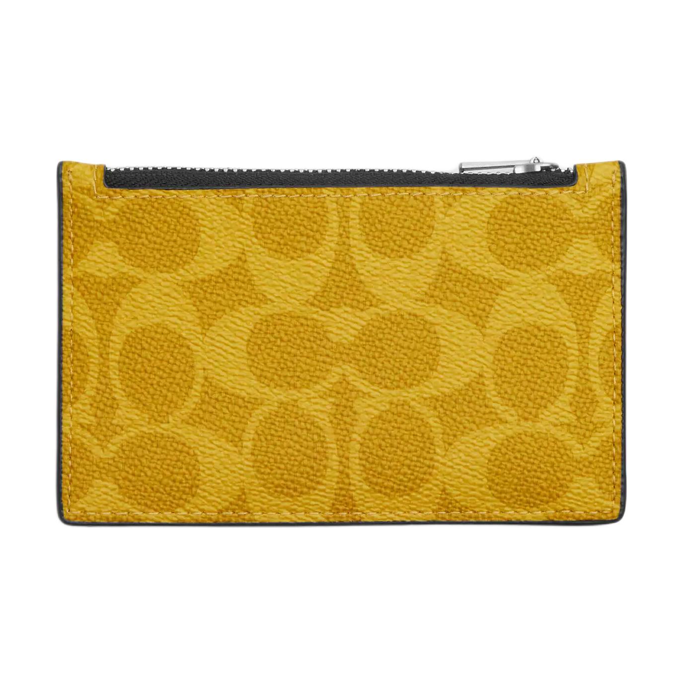 Coach Card Case 13 Classic Fashion Monogram Design Zipper Closure Coated Canvas With Calfskin Women Card Case Canary-Yellow CV764-SVY3 Canary Yellow
Coach Card Case 13 Classic Fashion Monogram Design Zipper Closure Coated Canvas With Calfskin Women Card Case Canary-Yellow CV764-SVY3 Canary Yellow