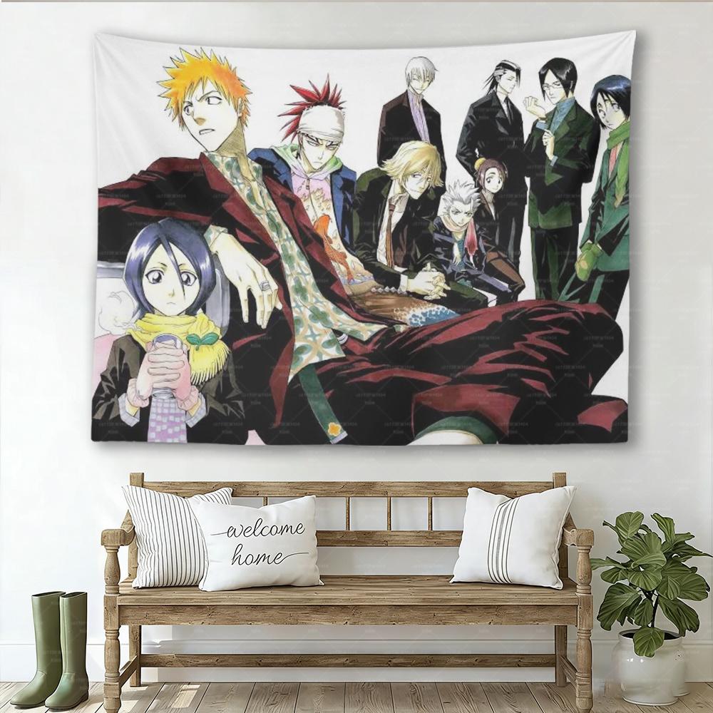 Vintage BBleach Manga Art Wall Tapestry Boho Hippie Anime Room Decor for Bedroom Living Room Dorm Wall Blanket 74x94cm(29x37in)
Vintage BBleach Manga Art Wall Tapestry Boho Hippie Anime Room Decor for Bedroom Living Room Dorm Wall Blanket 74x94cm(29x37in)