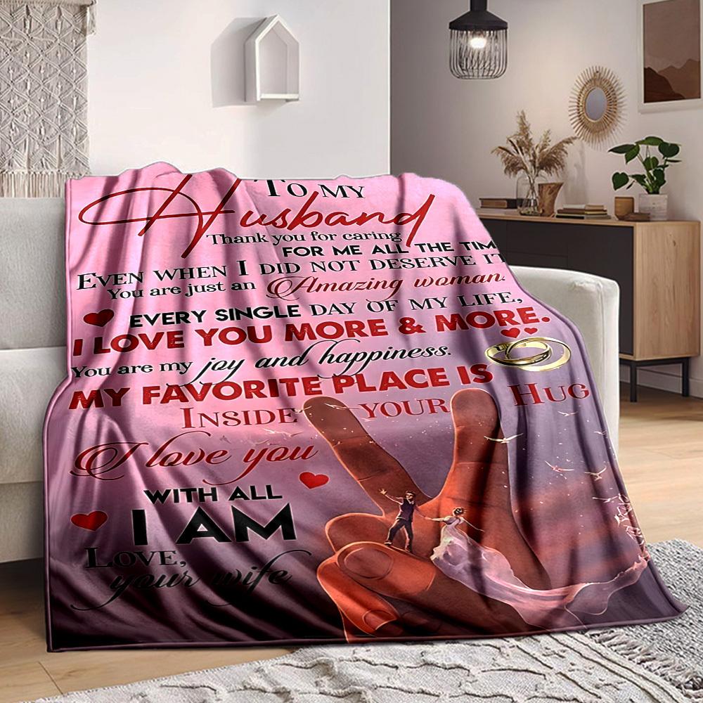 1PC Wedding Anniversary Gift Blanket - Soft Warm All-Season Throw for Sofa, Bed, Car, Office, Throw For Sofa yy250916122 75x90cm
1PC Wedding Anniversary Gift Blanket - Soft Warm All-Season Throw for Sofa, Bed, Car, Office, Throw For Sofa yy250916122 75x90cm