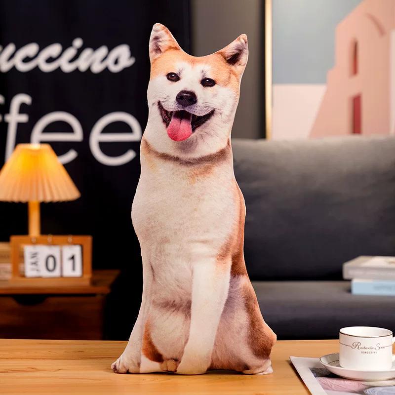 3D Realistic Simulation Double-sided Dog Pillow Plush Stuffed Animal Toy Lifelike Puppy Cushion for Sleeping Hugging PP Cotton Filling Home Decor 50cm 1pcs
3D Realistic Simulation Double-sided Dog Pillow Plush Stuffed Animal Toy Lifelike Puppy Cushion for Sleeping Hugging PP Cotton Filling Home Decor 50cm 1pcs