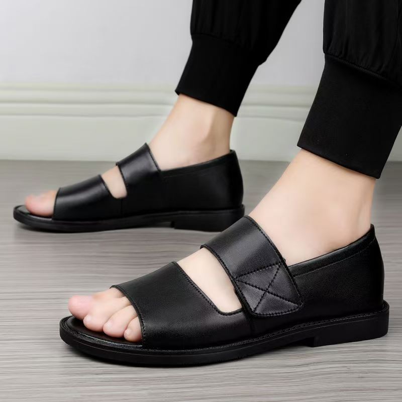 Men s Roman Sandals 2025 Summer Open-toe Trend Cowhide Casual Vietnamese Slippers Outdoor Beach Shoes Large Size 48 38
Men s Roman Sandals 2025 Summer Open-toe Trend Cowhide Casual Vietnamese Slippers Outdoor Beach Shoes Large Size 48 38