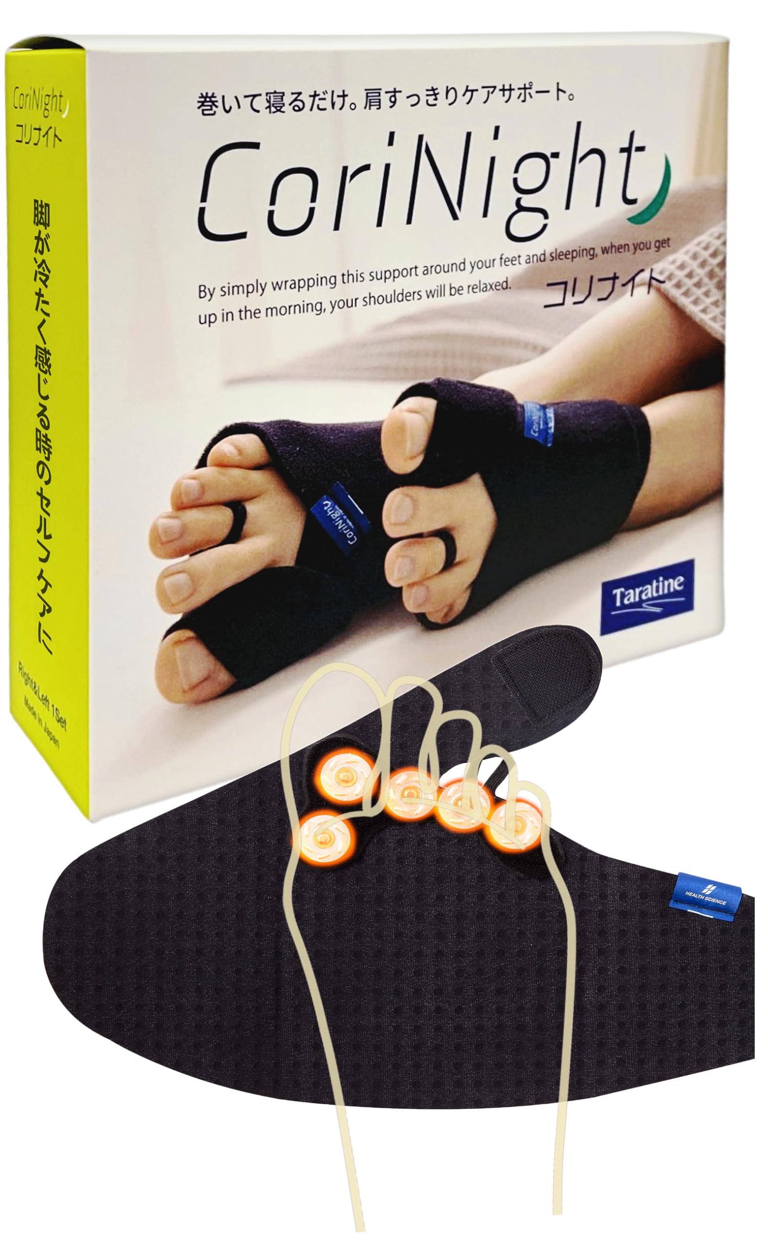 Korinight Foot Reflexology Supporter for Shoulder Cold Hands and Traditional Chinese Medicine Acupressure Acupressure Health Maintenance Stiffness, чорний
Korinight Foot Reflexology Supporter for Shoulder Cold Hands and Traditional Chinese Medicine Acupressure Acupressure Health Maintenance Stiffness, чорний